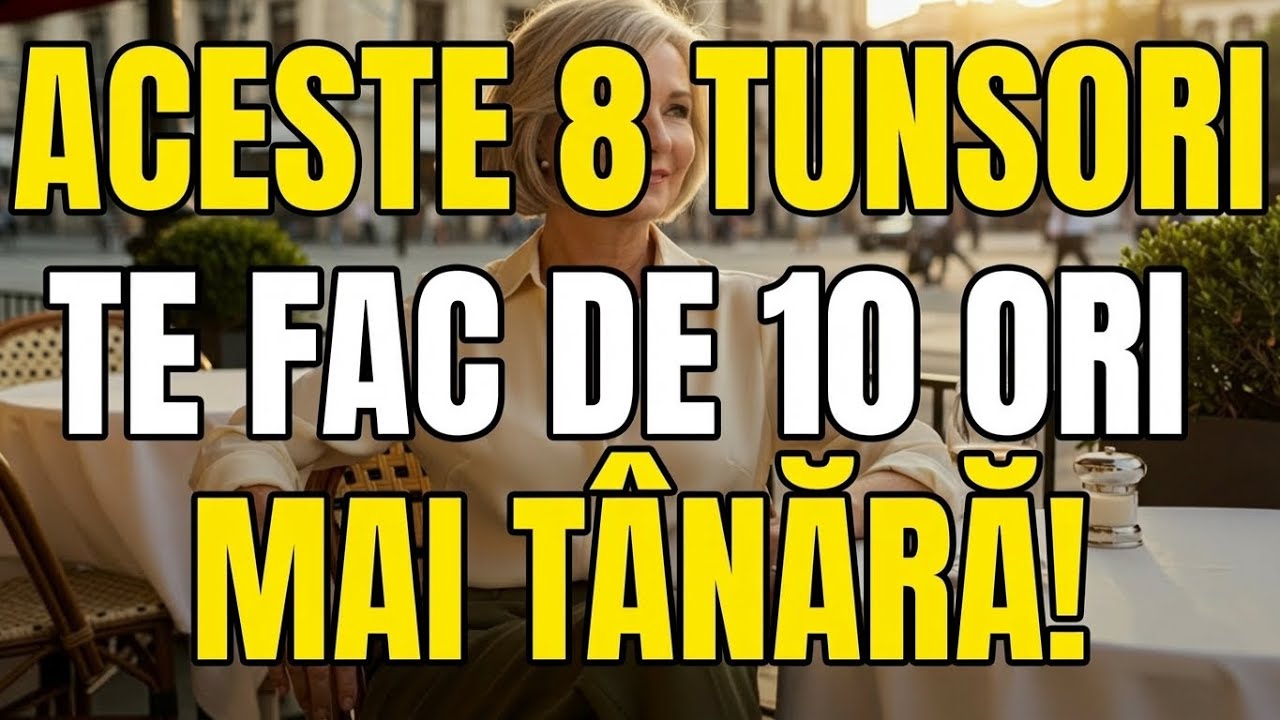 8 Tunsori Care Te Vor Face Să Arăți Cu 10 Ani MAI TÂNĂRĂ - Perfecte Pentru Femei