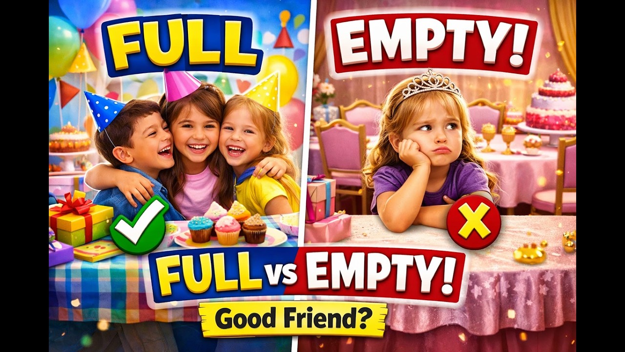 Good Friend vs Bad Friend (Kids Storytime With a Twist!)