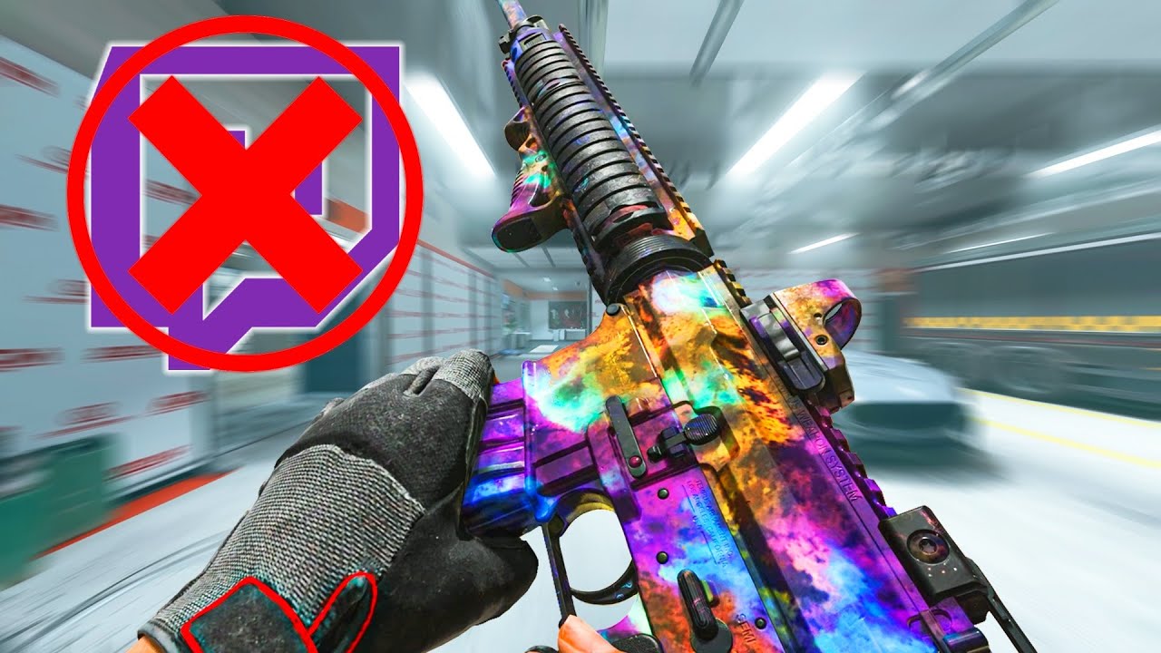 Twitch Streamer gets Destroyed and RAGES HARD - BEST M4 Class MW2