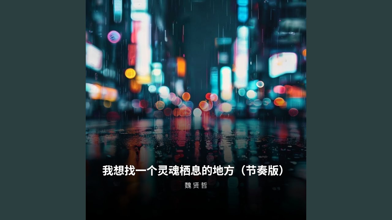 我想找一个灵魂栖息的地方（节奏版）
