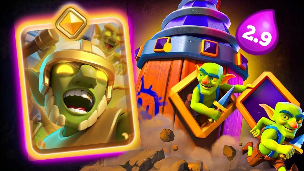 2.9 Evo Goblin Drill & Hero Goblins! Top Ladder!