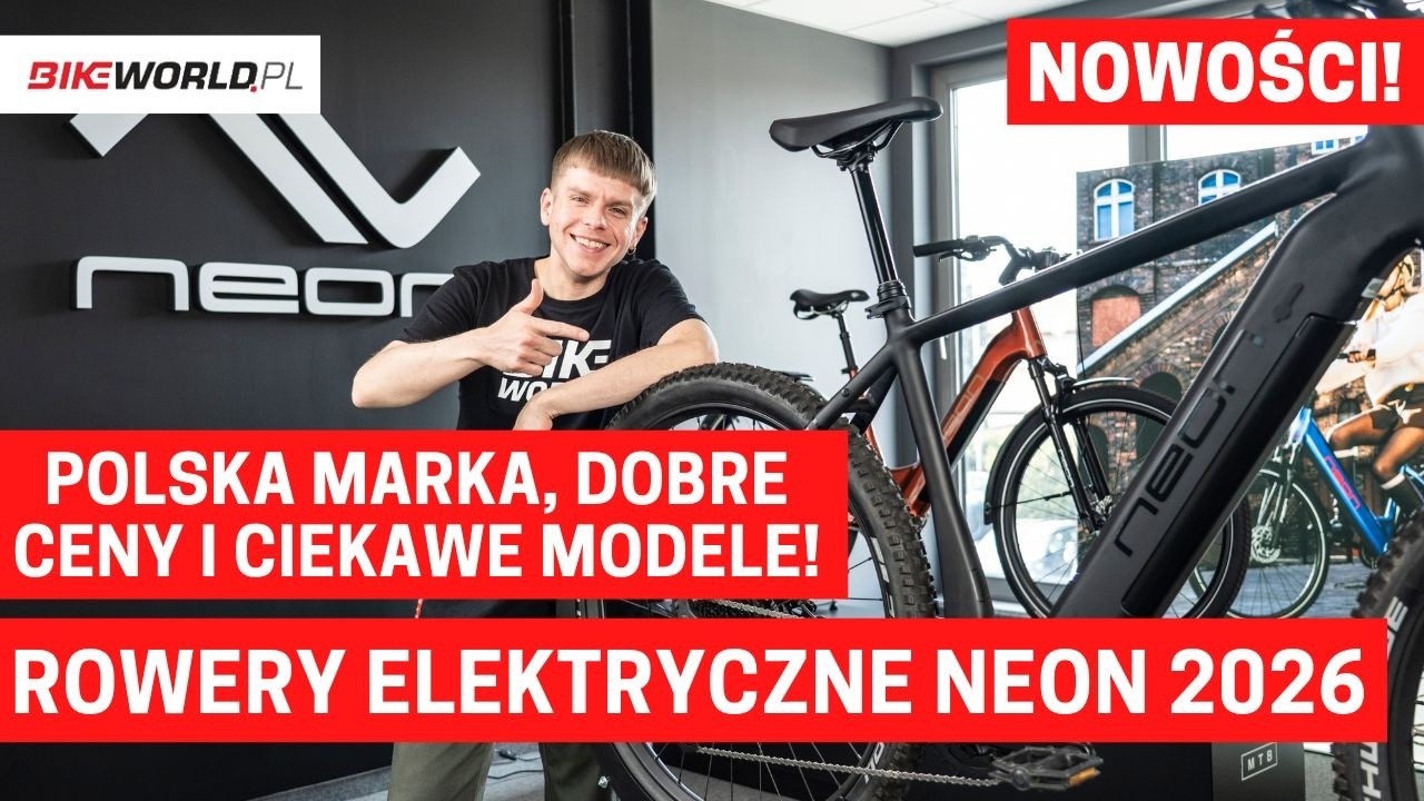 Rowery elektryczne Neon 2026 - poznajemy nowości w kolekcji polskiej marki!
