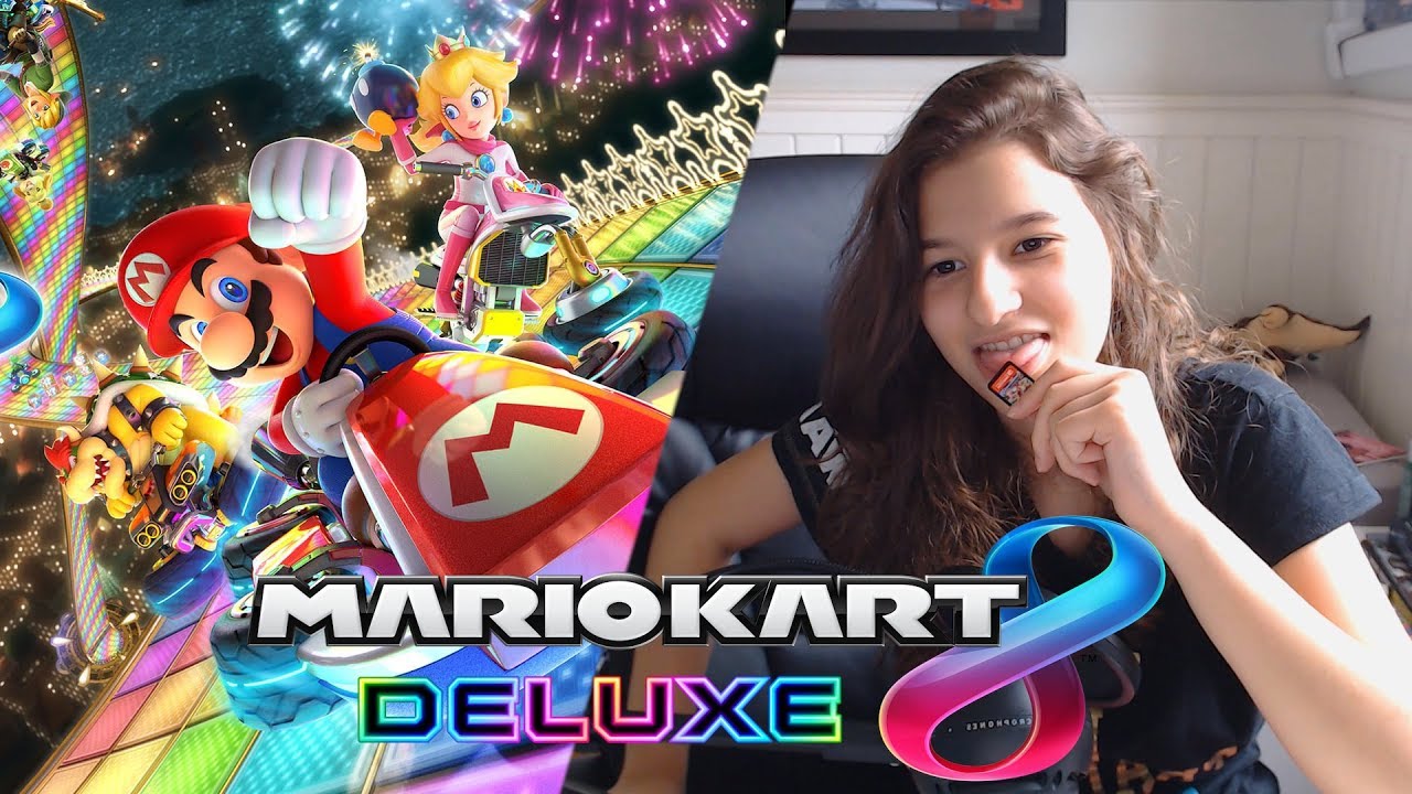 JOGANDO MARIO KART NO SWITCH!!
