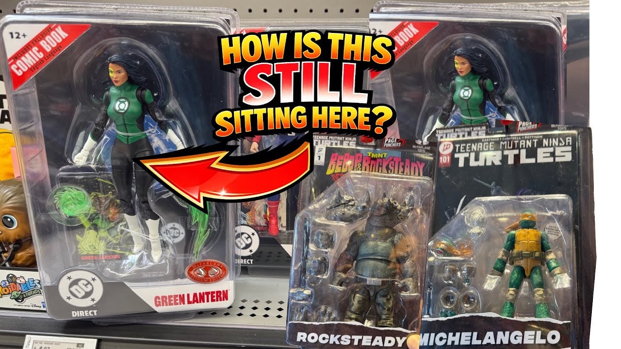 I found the Rarest DC Multiverse Figure??  Big Batman animated series pick up (Toy Hunt)