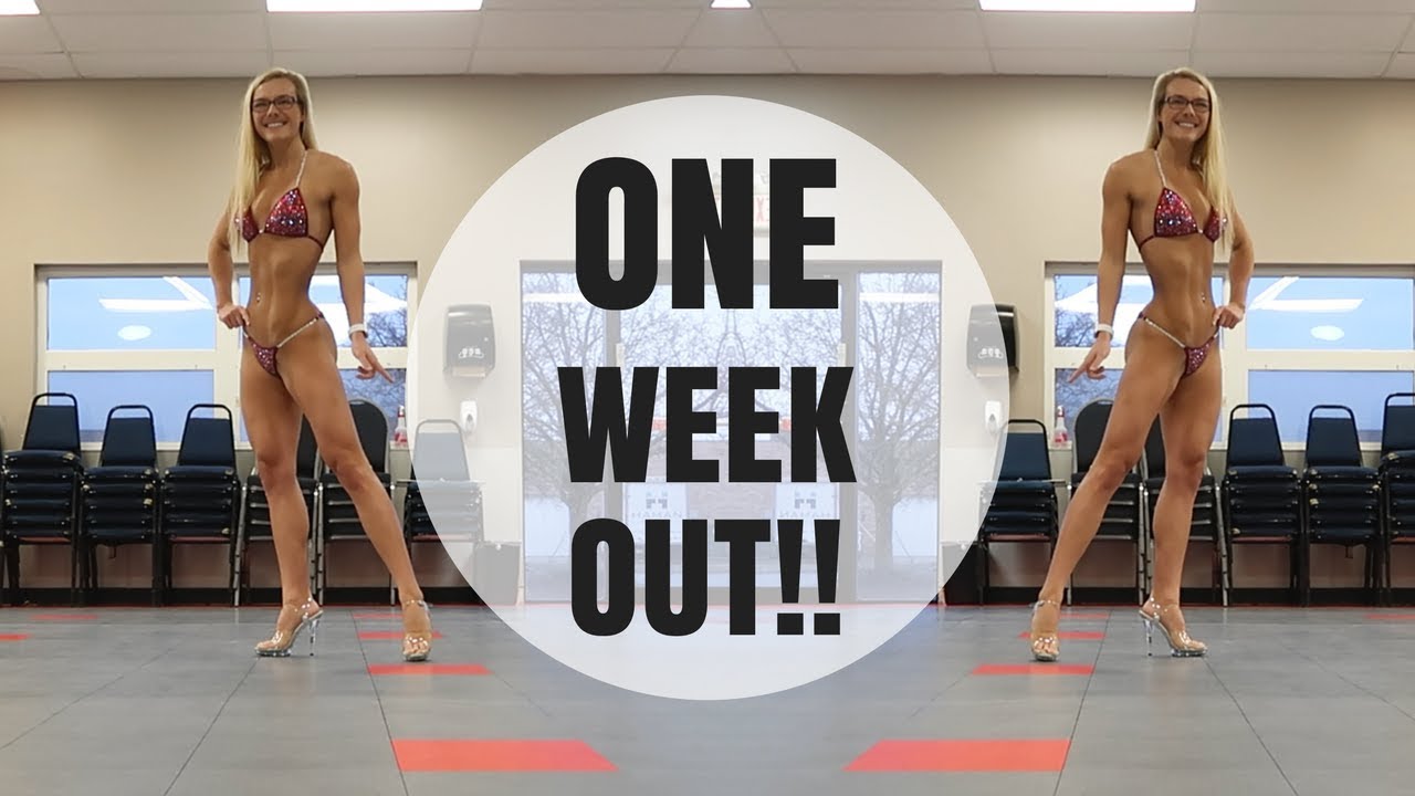 PEAK WEEK UPDATE! | Chest & Core Workout | BIKINI PREP