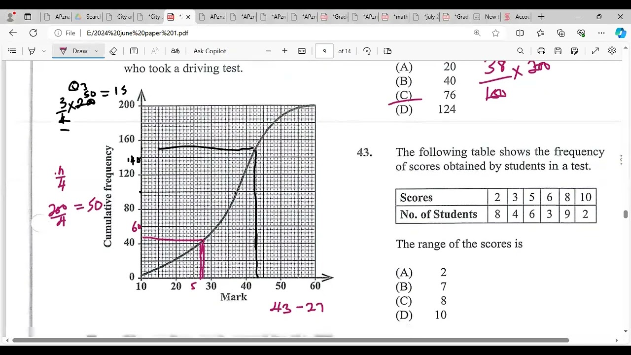cxc maths 2024 paper 1