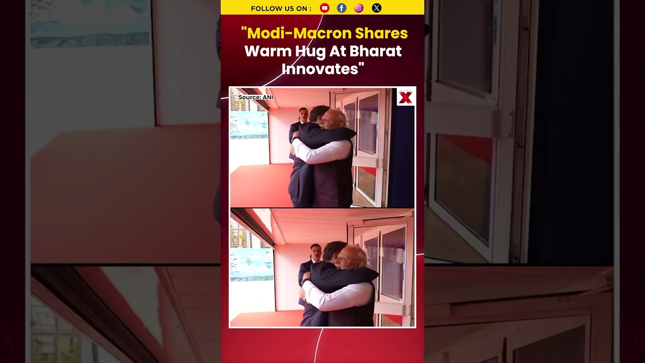 PM Modi Receives Warm Welcome From Macron At Bharat Innovates Summit | NewsX