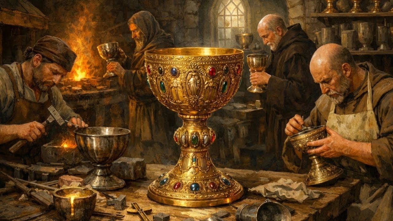 Inside the Holy Grail Legend: How the Middle Ages Built a Sacred Relic (Full Process)