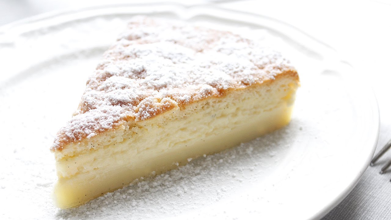 Vanilla Magic Cake Recipe 𑁍 Cook'n feel