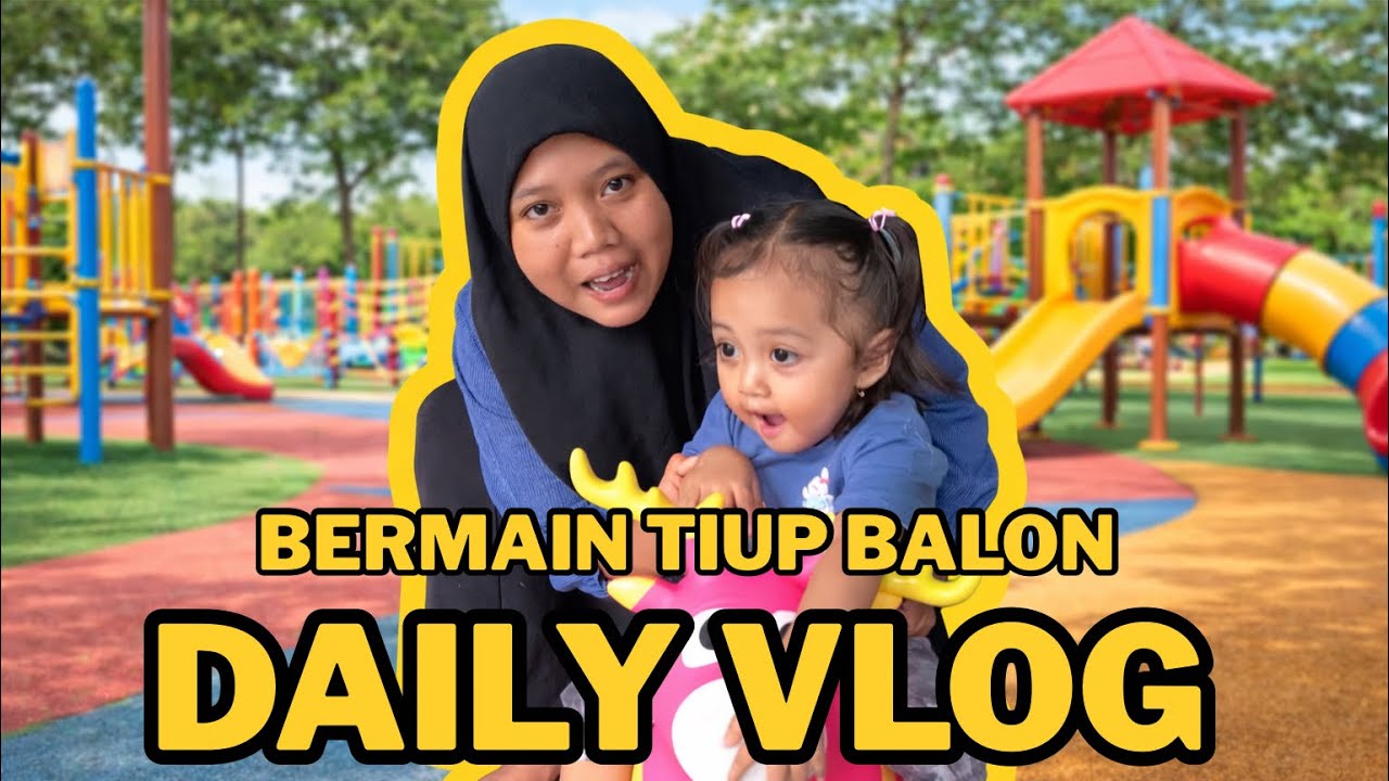 INILAH JADINYA KALO SORE BERMAIN INI #dailyvlog #family 