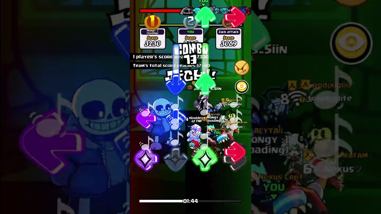 Beat Battle S19 Super Boss Sans Megalovania #beatbattle  #fnf