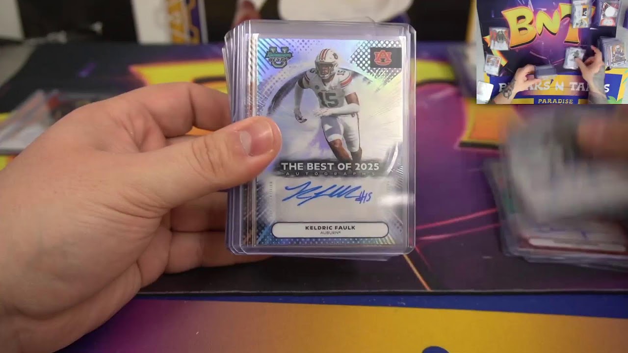 Break #3047: 2025 Bowman Best University Football Hobby Full Case (12 Box) Player Break