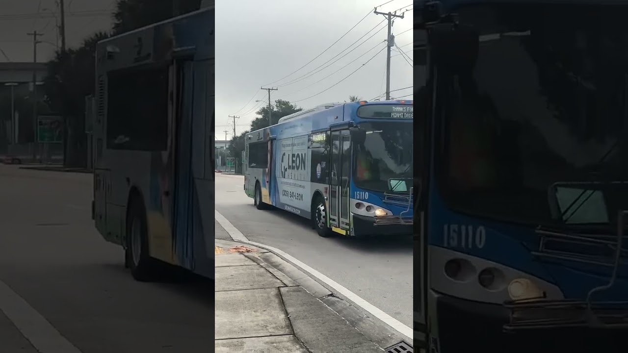 “Training Bus, No passengers” Miami DADE transit Bus