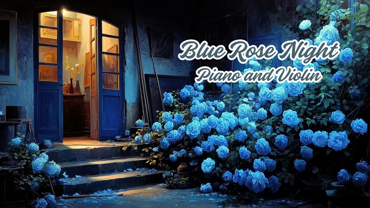 A Letter in Blue | Soft Piano & Gentle Violin 🩵🎶 Peaceful Melancholy | Stress Relief