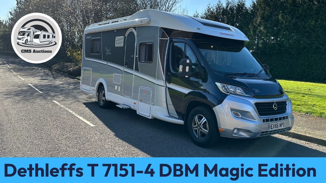 Dethleffs T 7151-4 DBM Magic Edition Black - Motorhome Auction