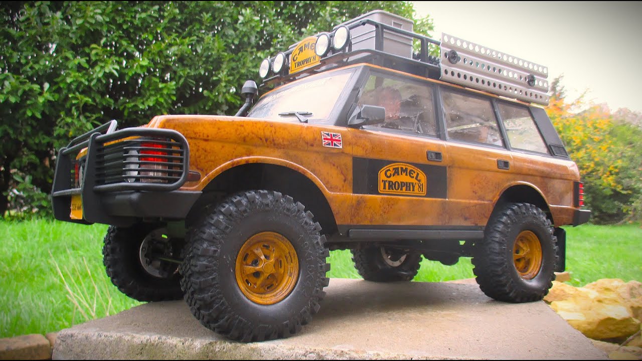 FCX10 RANGE ROVER, CAMEL TROPHY, TRAIL 1