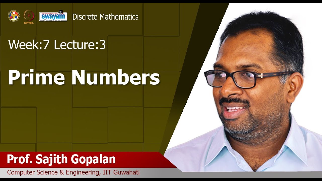 Lec 25: Prime numbers