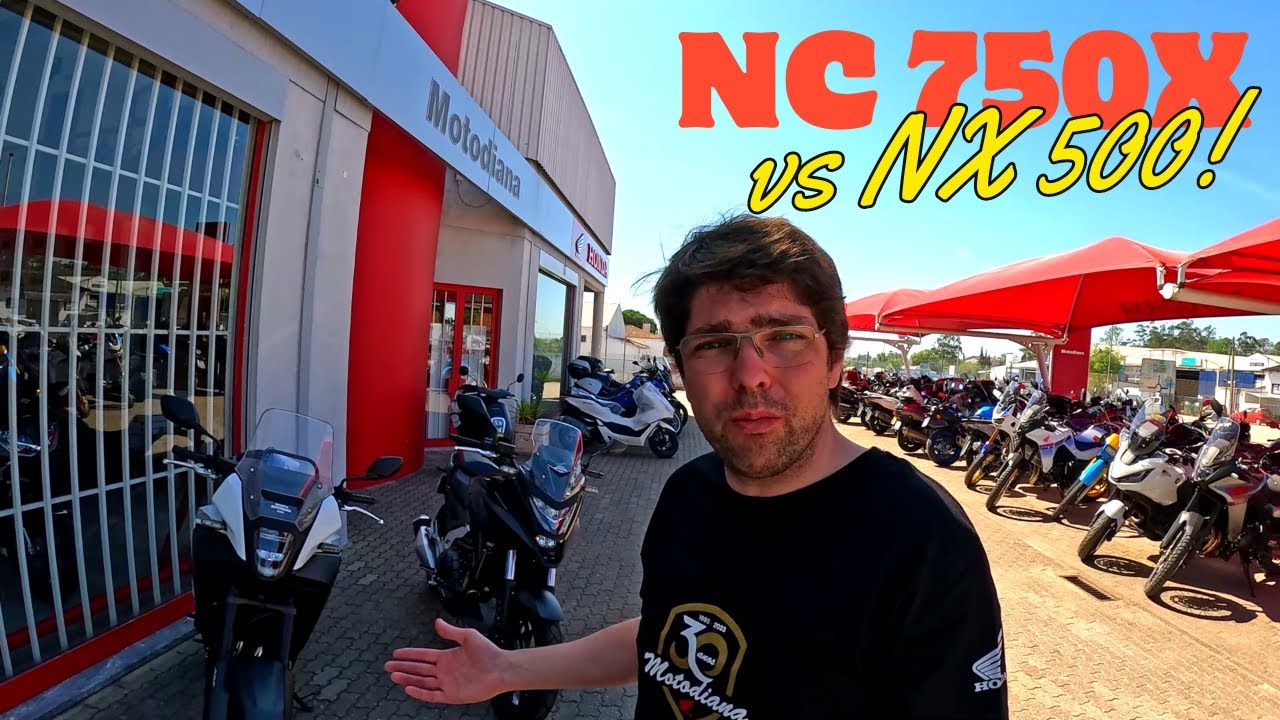 Honda NC750X vs NX500: Test Ride Comparativo
