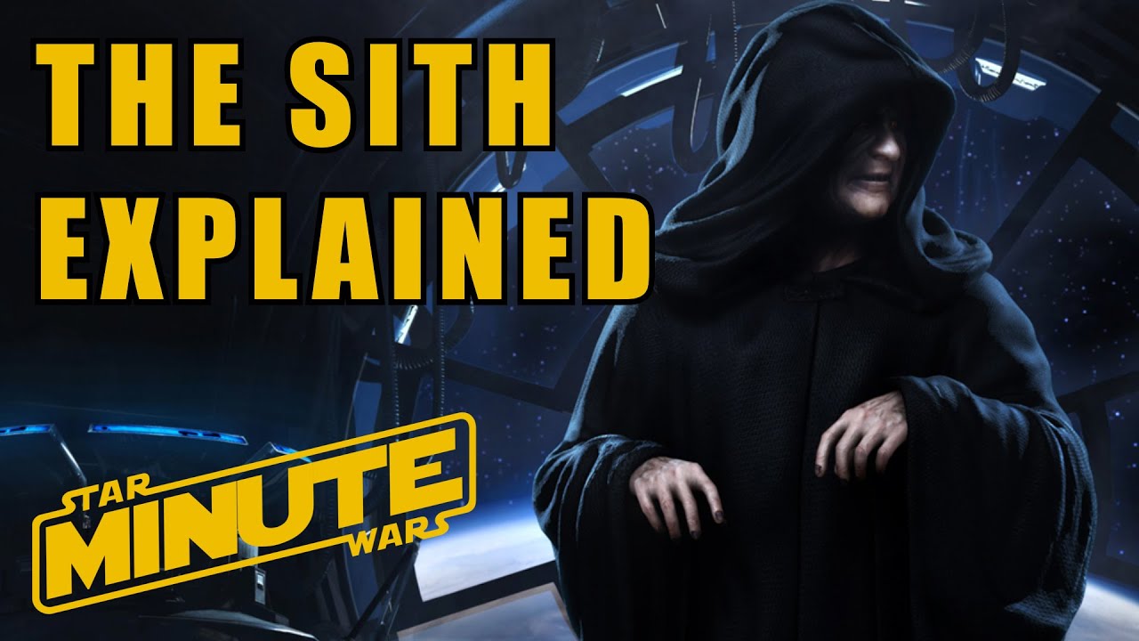 The History of the Sith (Canon) - Star Wars Minute