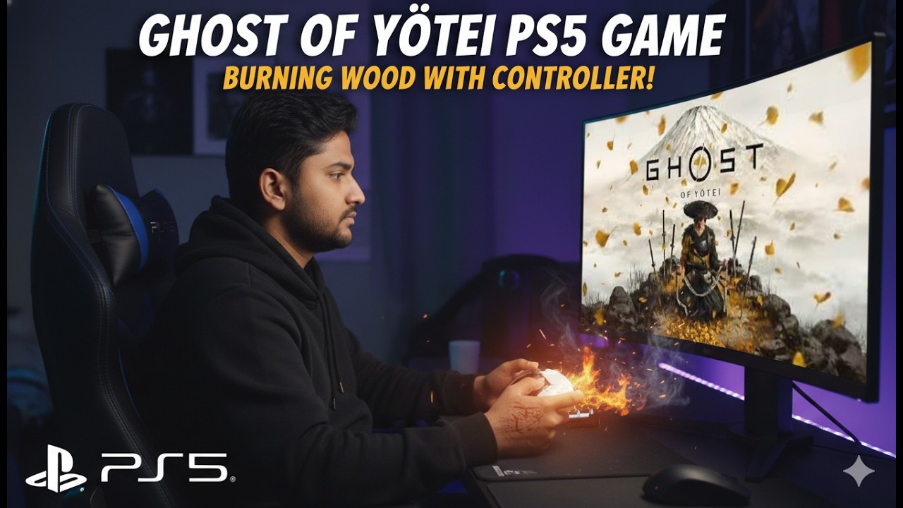 Ghost of Yotei PS5: FIRE CONTROL! (Haptic Feedback & Adaptive Triggers WOW) #ghostofyotei #ps5games