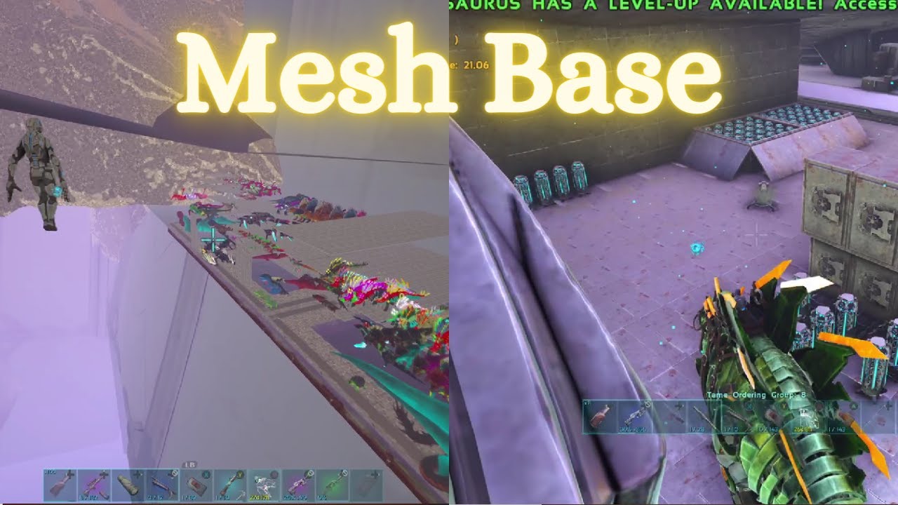 Raiding The Biggest Gen 2 Mesh Bases Ark Xbox Official PvP