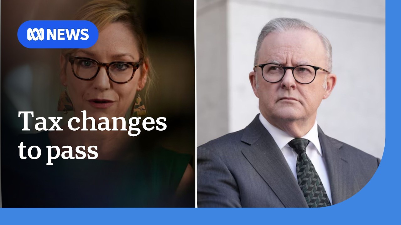 Government, Greens strike deal on CGT and negative gearing changes | ABC NEWS