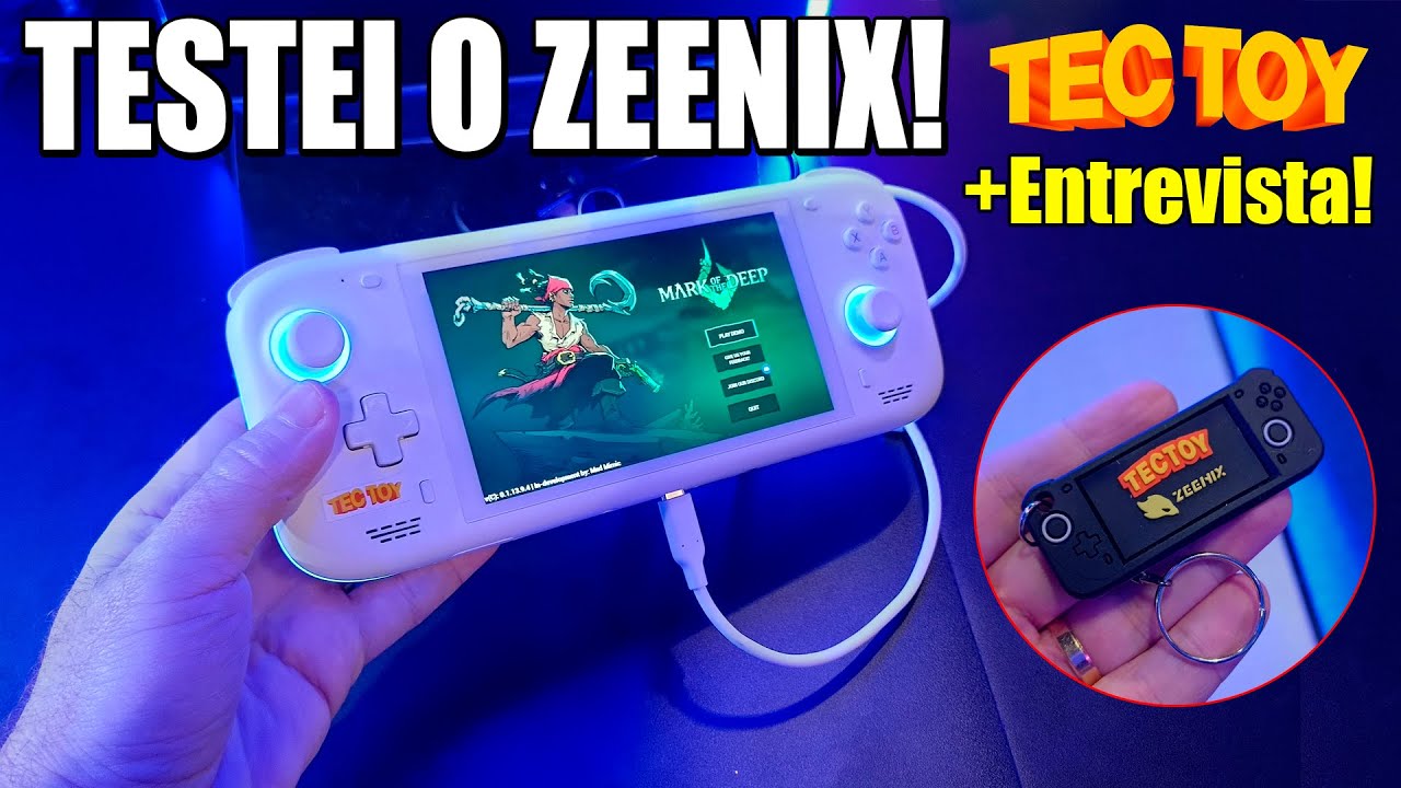 TESTEI o ZEENIX na Gamescom LATAM - Primeiras Impressões + Entrevista