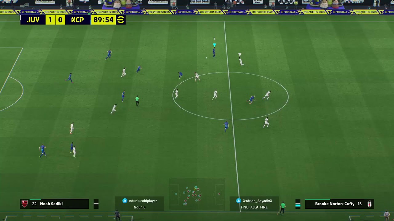 XxArian_SayadixX vs Nduniucoldplayer - Europa league U-21 - 1/4 di finale