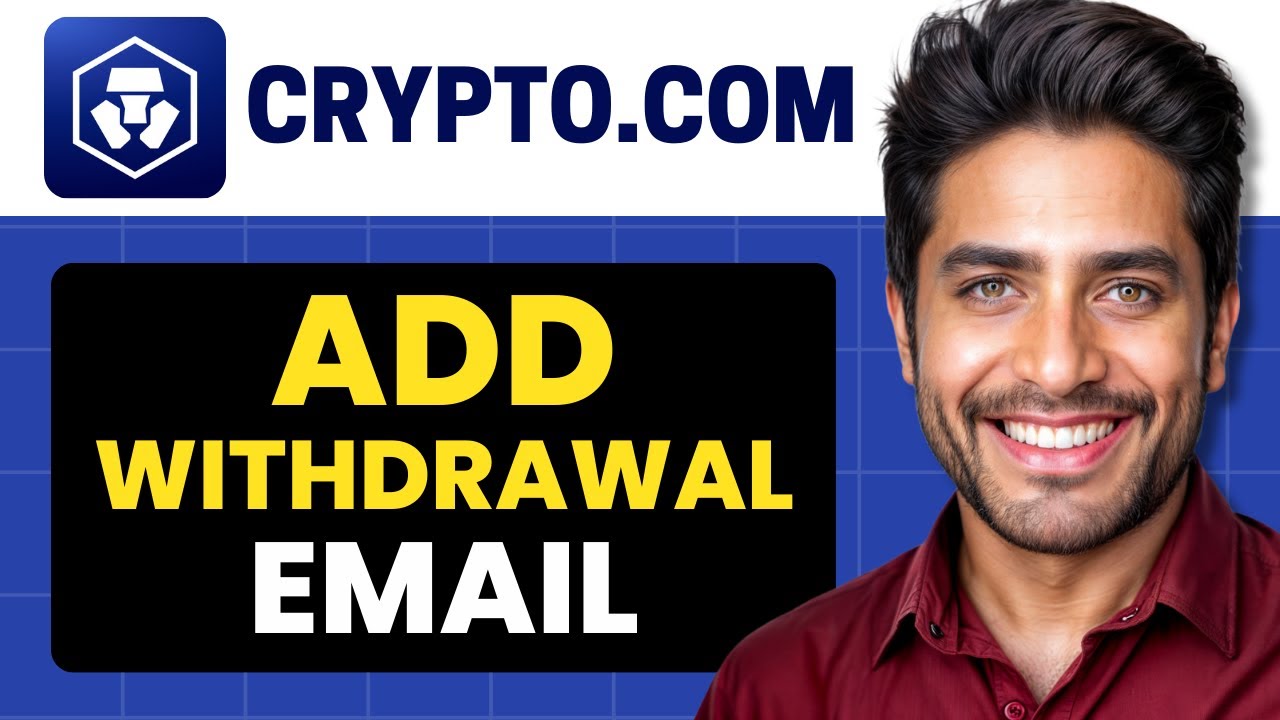 How To Add Withdrawal Email To Crypto.com - Step by Step