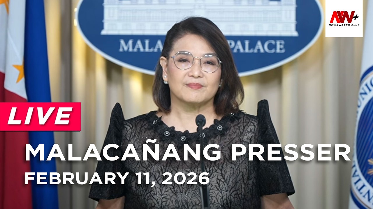 Malacañang nagsasagawa ng press briefing | NewsWatch Live