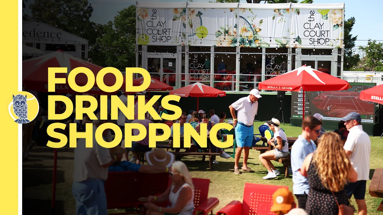 Food, Drinks & Shopping @ The Courtyard | U.S. Men's Clay Court Championship