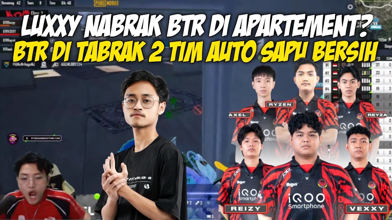 BTR MERATAKAN 2 SQUAD DI APARTEMENT - ADA LUXXY ?