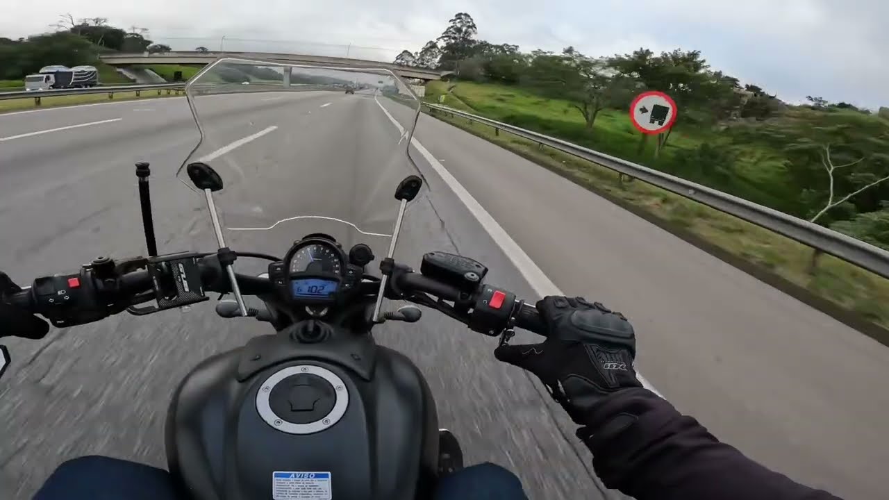 Teste do Cruise Control - Vulcan S 650 #vulcan650 #cruisecontrol
