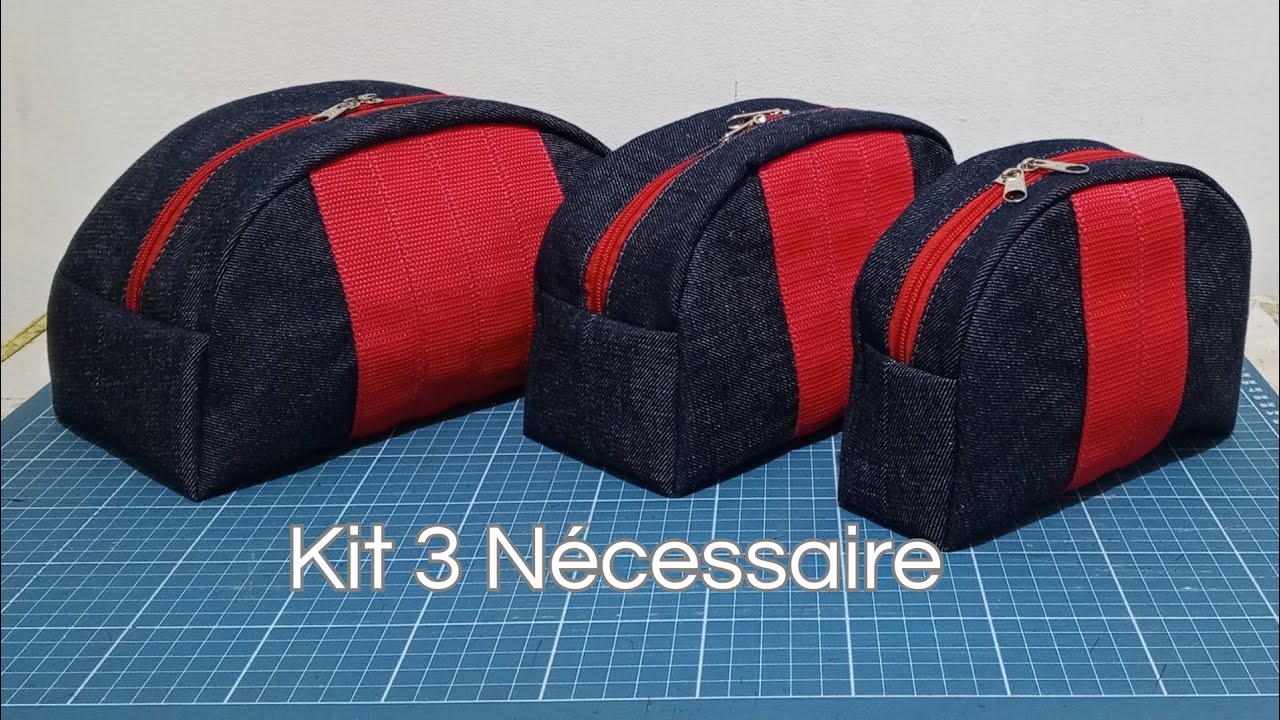 Passo a Passo de Costura Kit de Nécessaire Fácil /Iniciantes