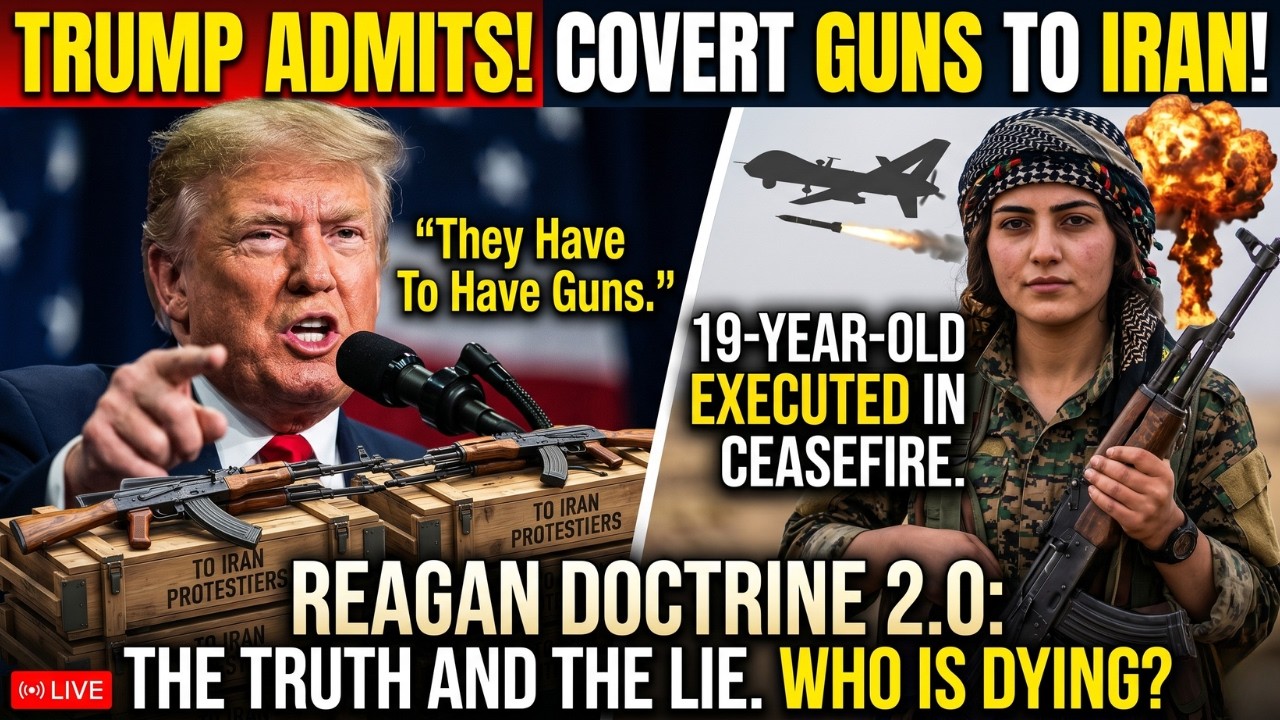Iranian dissidents seize on Trump remarks about armed resistance, fueling revival of Reagan doctrine