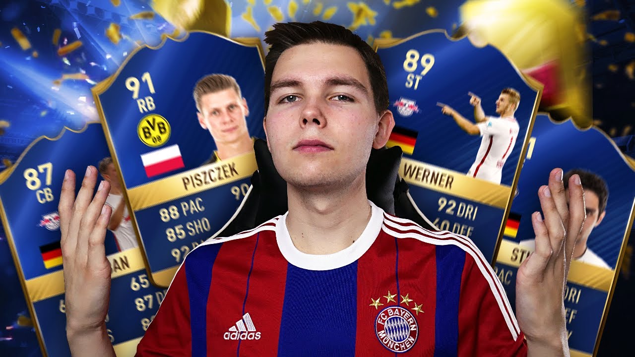 Niebieska BUNDESLIGA + TOTS WALKOUT! | FIFA 17