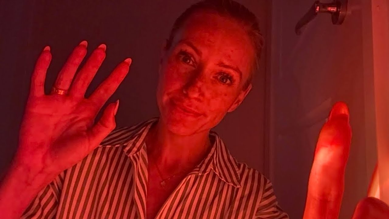ASMR Visual Triggers & Subtle Mouth Sounds &ndash; Tracing & Hand Movements