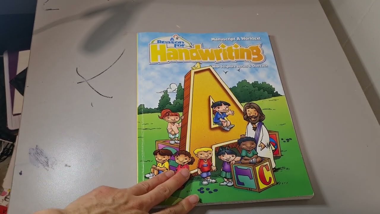 A Reason For Handwriting Level A curriculum flip  through review- 1st grade handwriting curriculum