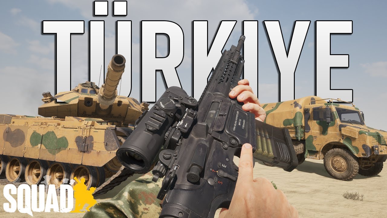 Turkish Land Forces Complete Faction Overview | All Weapons, Attachments, and Vehicles in Squad V7.0