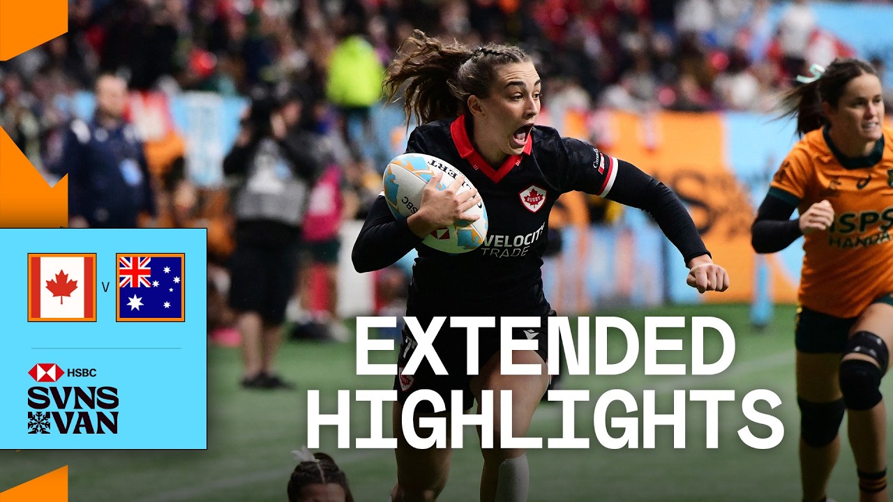 Canada STUN Australia | Canada v Australia | Highlights | SVNS Vancouver
