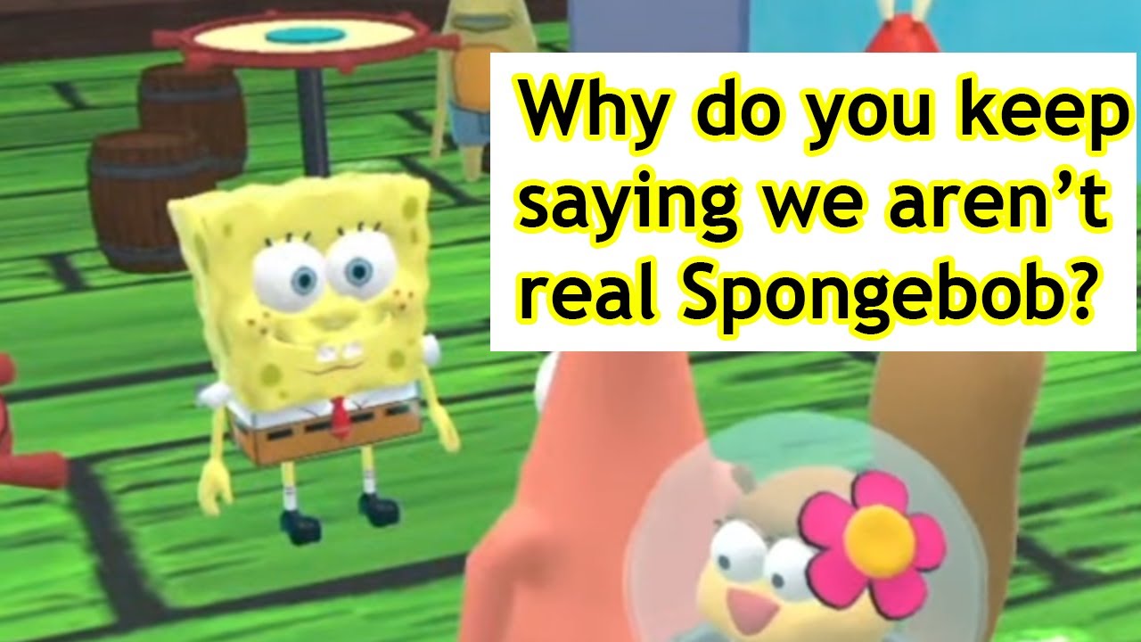 Creepiest AI Spongebob Breaking 4th Wall Moments..