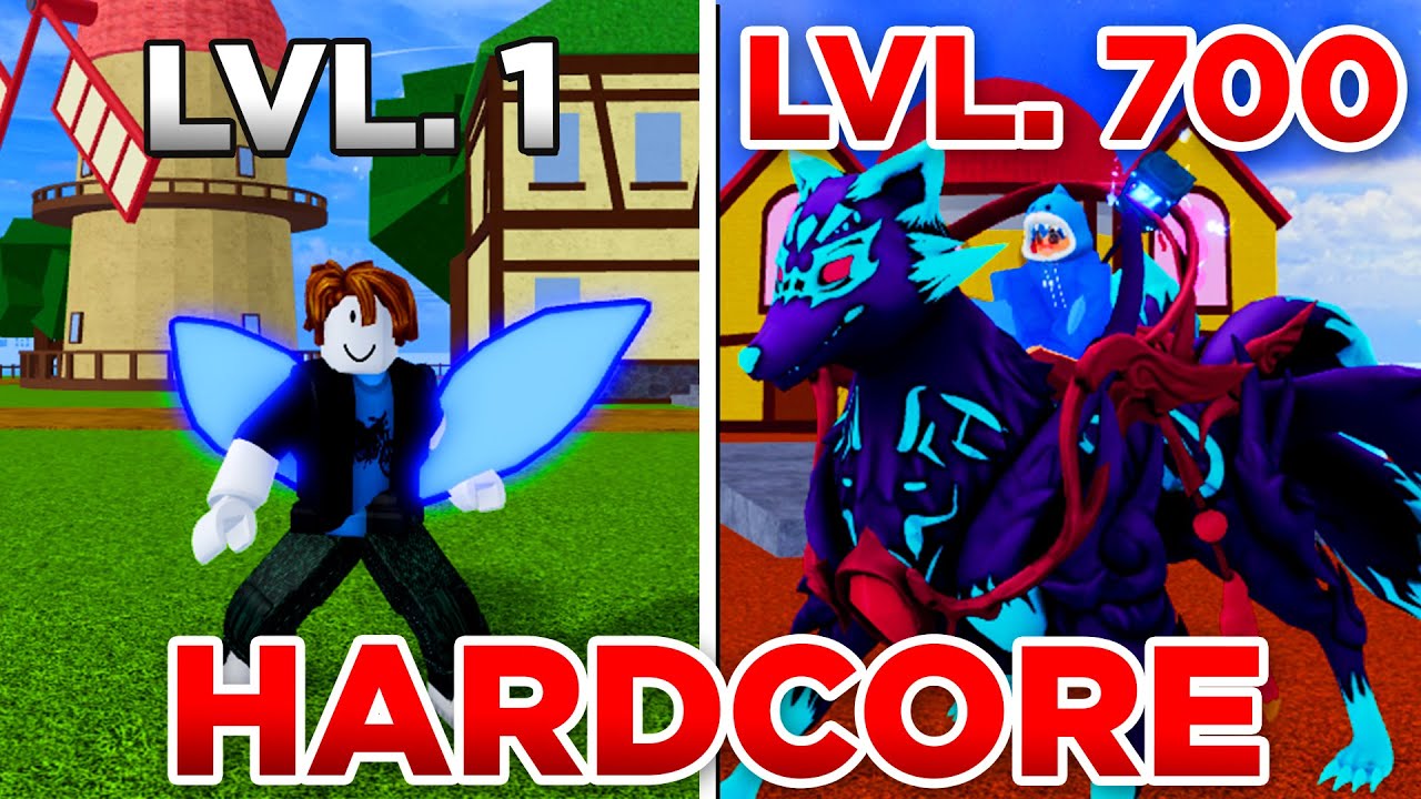 UPEI DO 1 AO 700 SEM MORRER COM A KITSUNE NO BLOX FRUITS