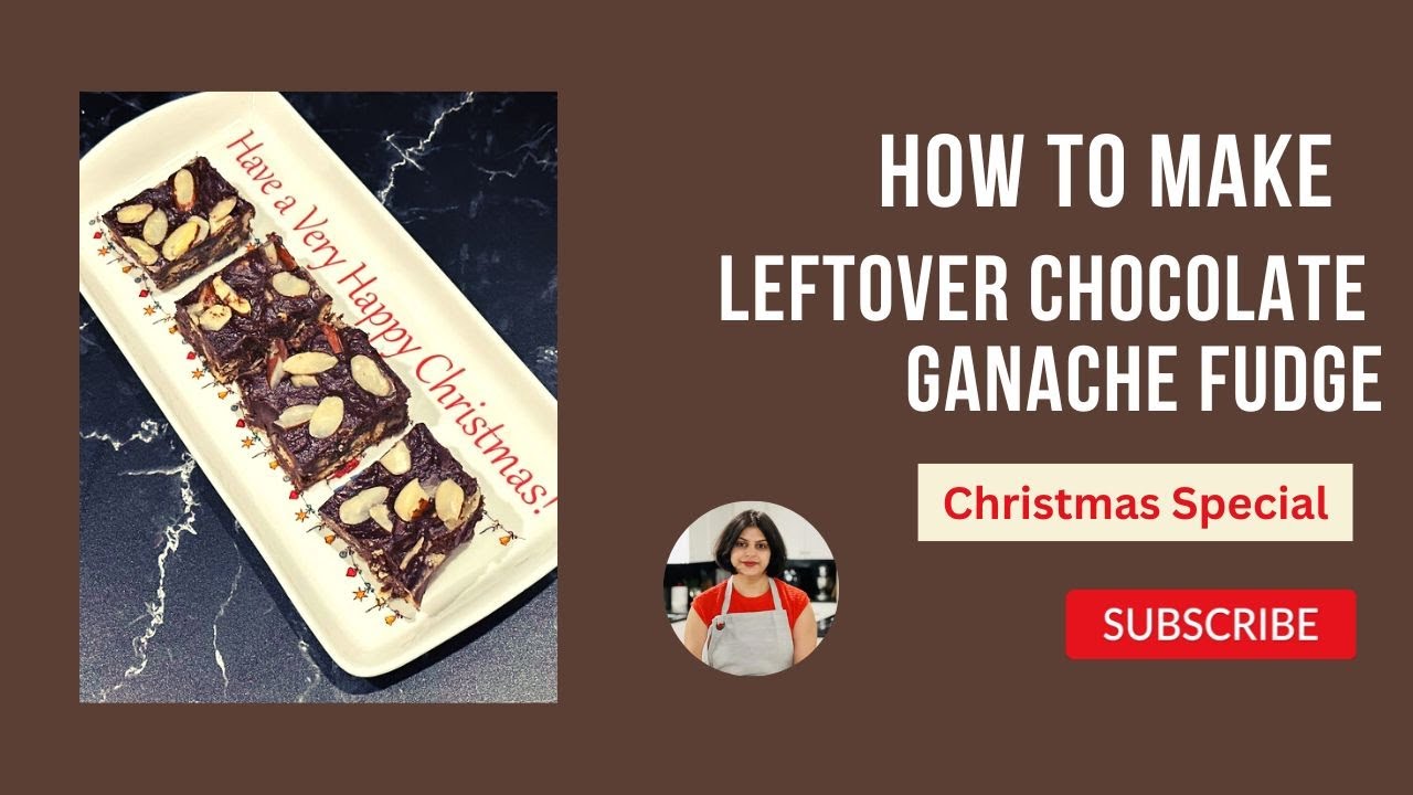 Leftover Chocolate Ganache Fudge: This Christmas Recipe is a MUST-MAKE!   #christmas  #chocolate