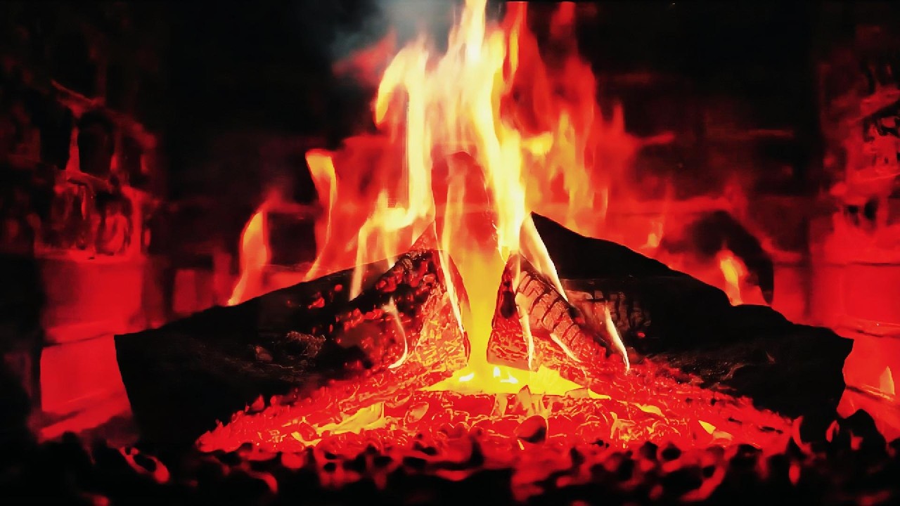 🔥 Fireplace UHD! Relaxing Fireplace Sounds for Anxiety Relief & Sleep - ASMR FIREPLACE
