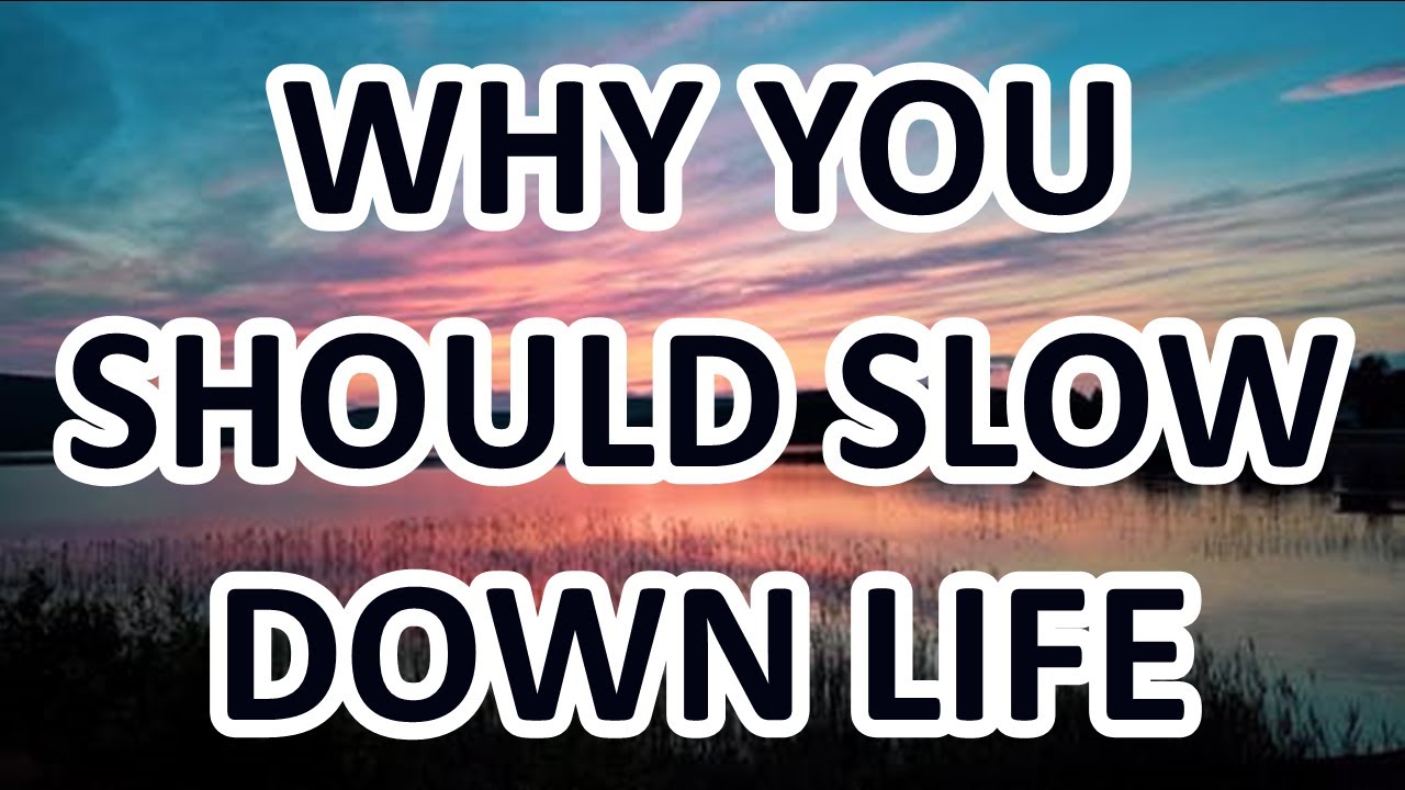 THE BEST STORY ABOUT SLOWING DOWN LIFE - SUCCESS STORIES