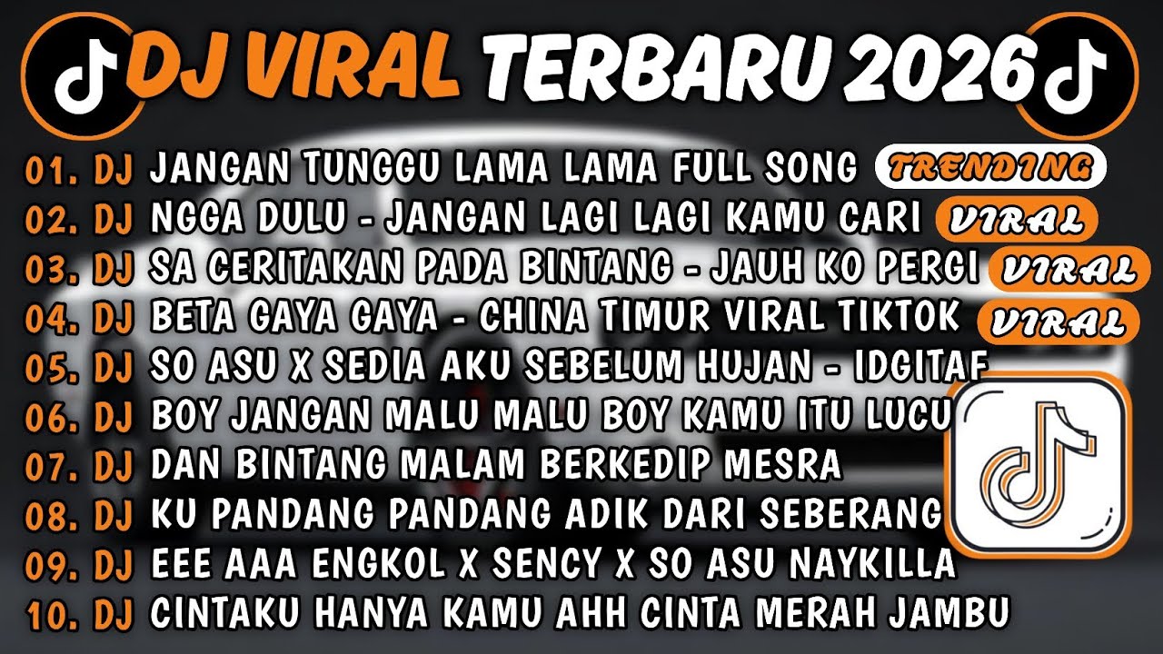 DJ TIKTOK TERBARU 2026🎵DJ JANGAN TUNGGU LAMA LAMA🎵DJ NGGA DULU - JANGAN LAGI LAGI KAMU CARI CARI