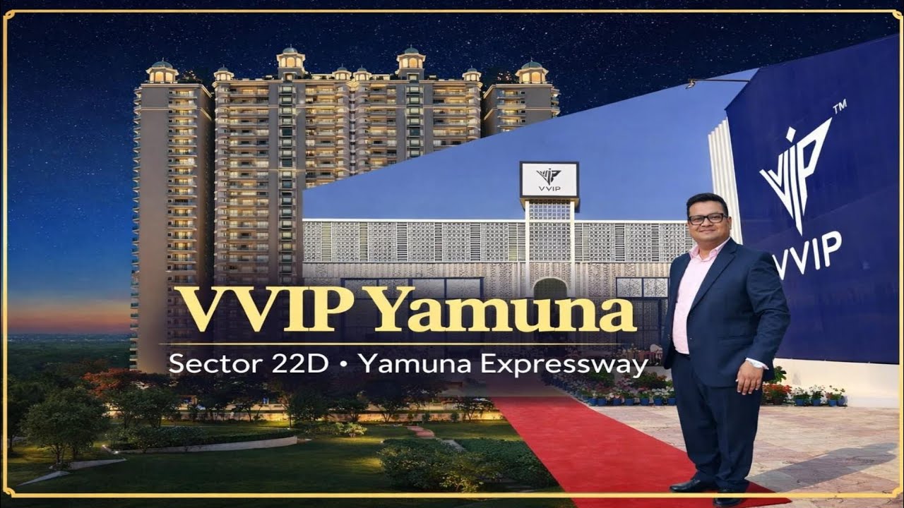 VVIP Yamuna on Yamuna  Expressway New Project l 3BHK Apartment l Near Jewar International Airport