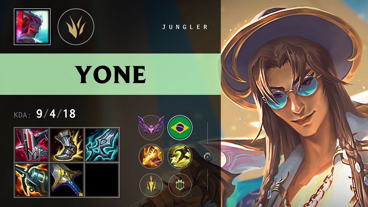 Yone Jungle vs Warwick - BR Master Patch 26.13