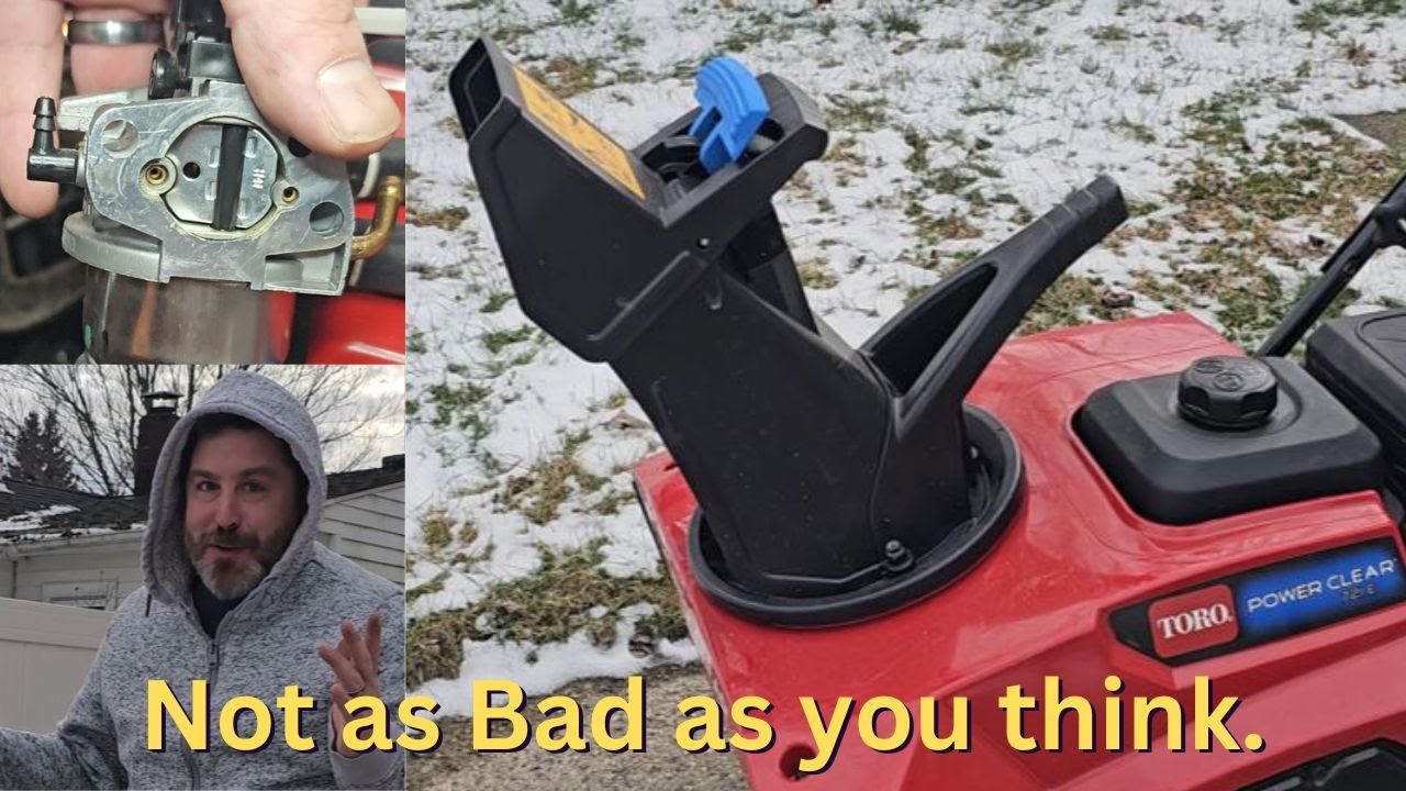 Snow Blower wont start/ Toro Power Clear 721 e wont start. Gas left in Snow Blower.