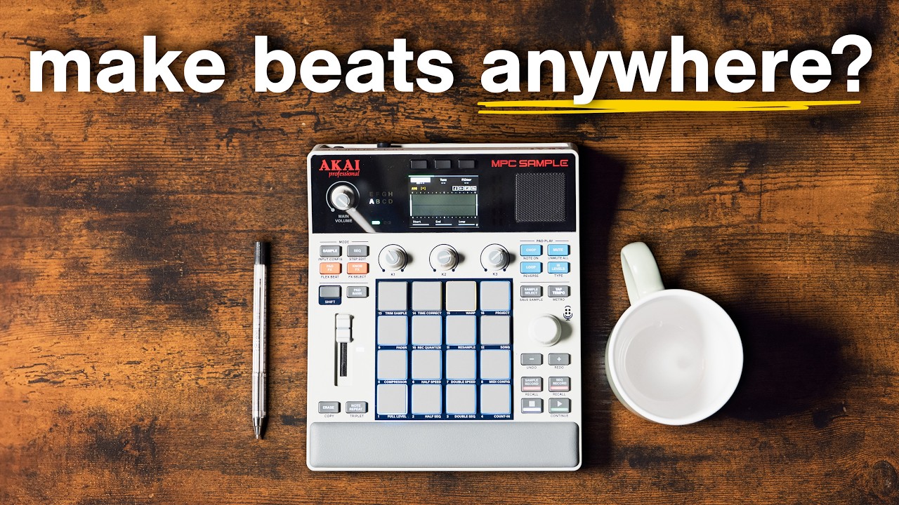 Пример работы с Akai MPC! Рабочий процесс на MPC&hellip; Где угодно?